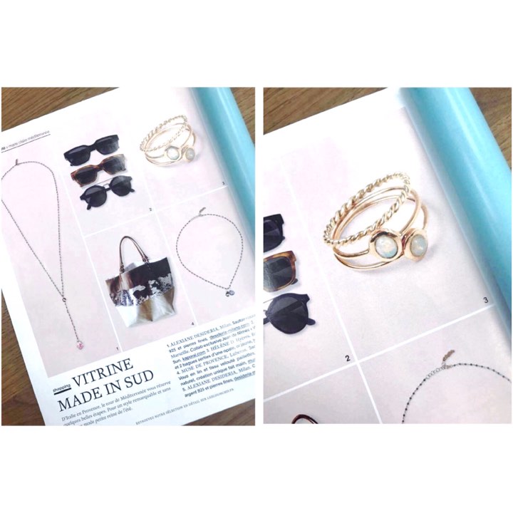 Victoria’s collection - Shopping vitrine made in Sud - Marie Claire