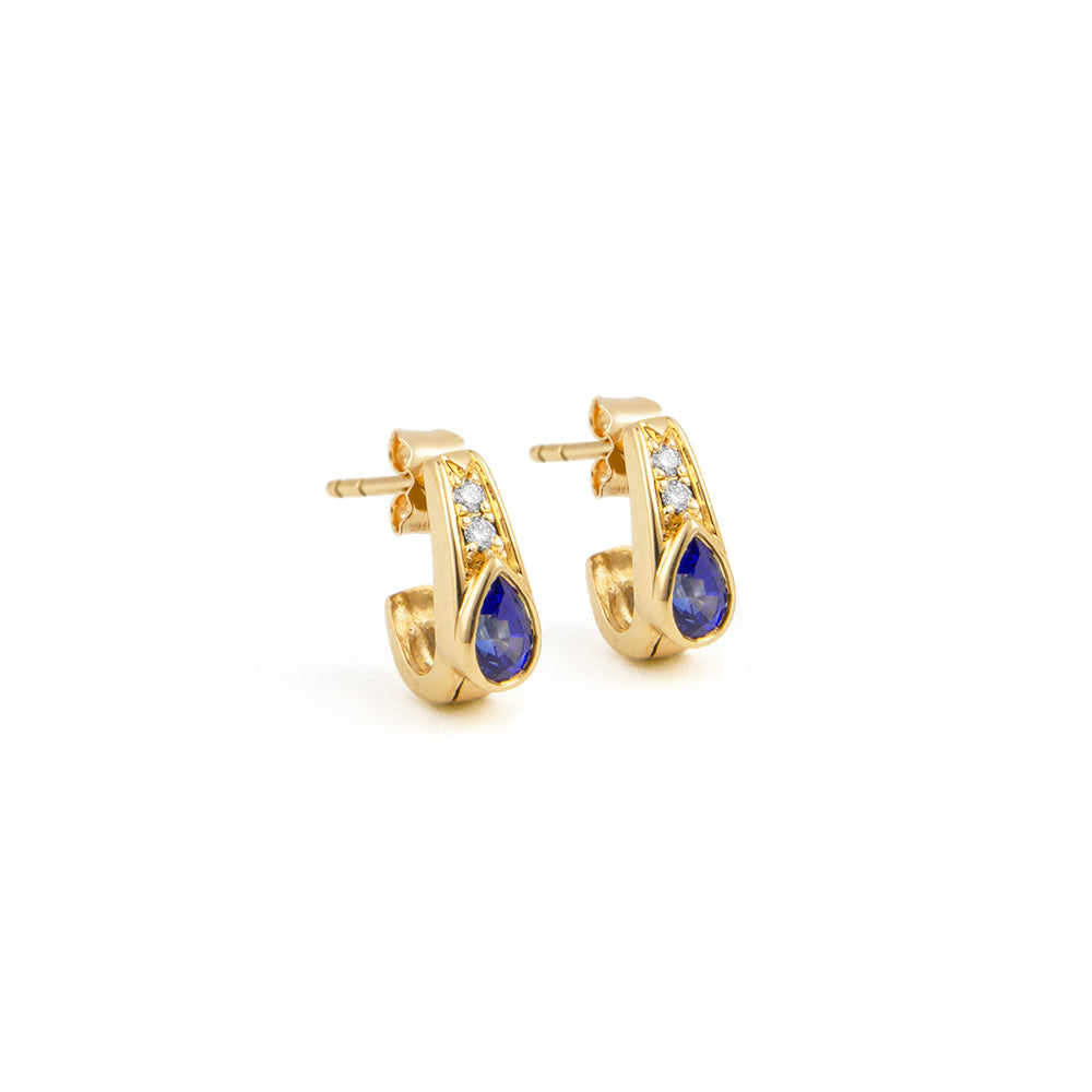 Boucles d’oreilles Aqua Bella - Or jaune