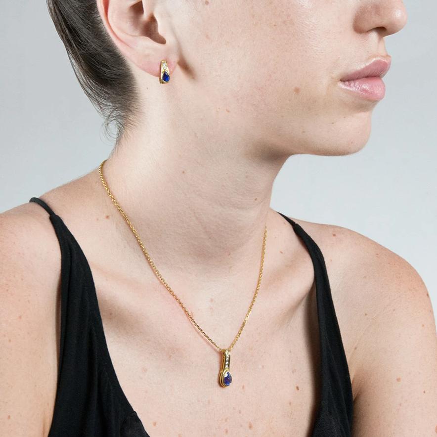 Boucles d’oreilles Aqua Bella - Or jaune