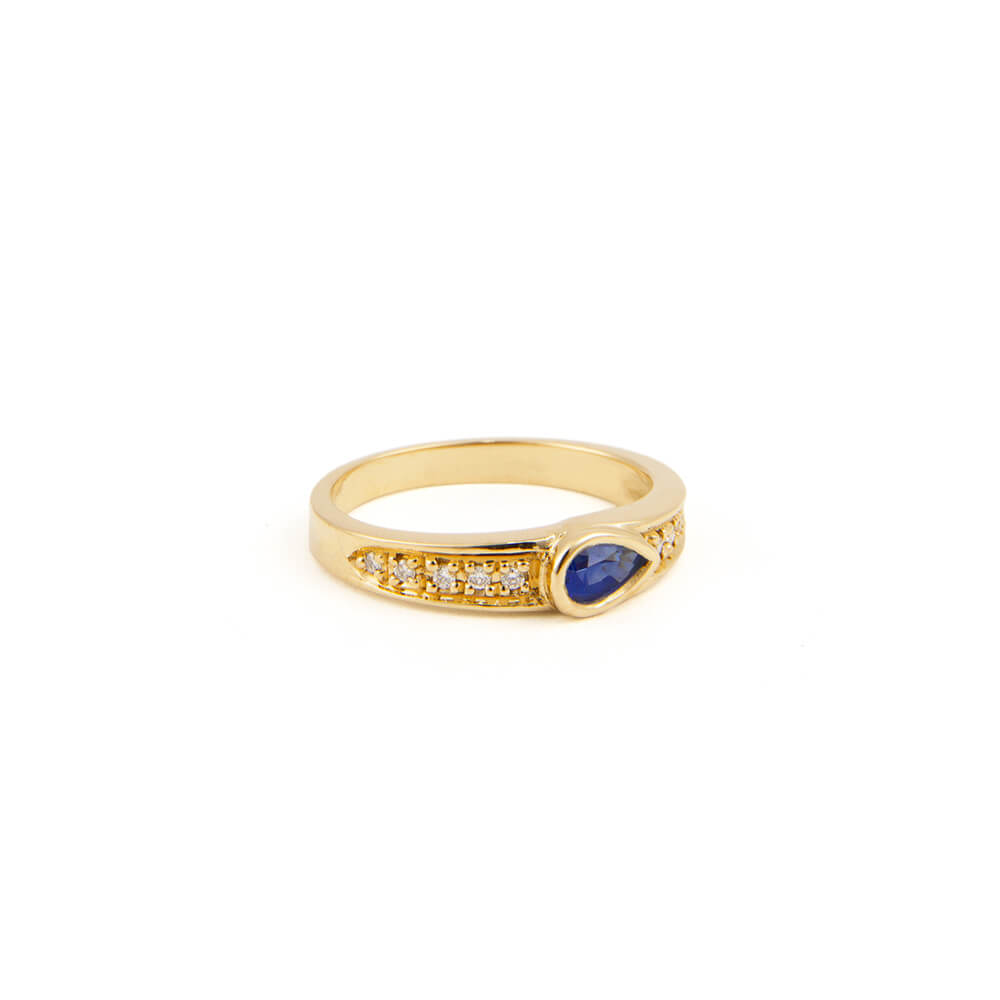 Bague Aqua Bella - Or jaune